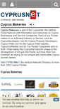 Mobile Screenshot of cyprusbakeries.com